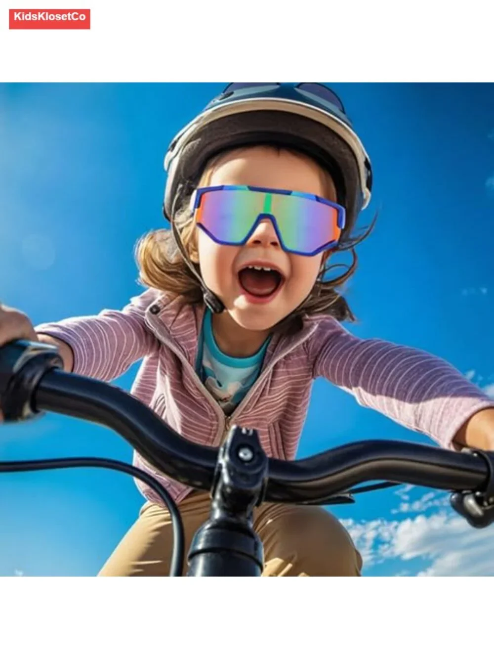 Kids Polarized Sports Sunglasses Unbreakable Youth Baseball Sunglasses